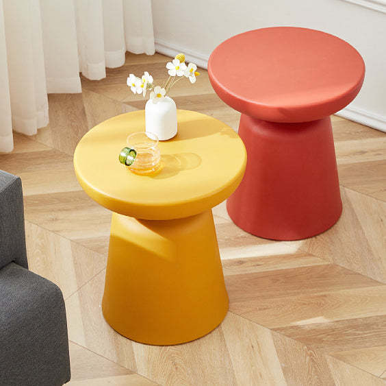 Scandinavian Mushroom End Table