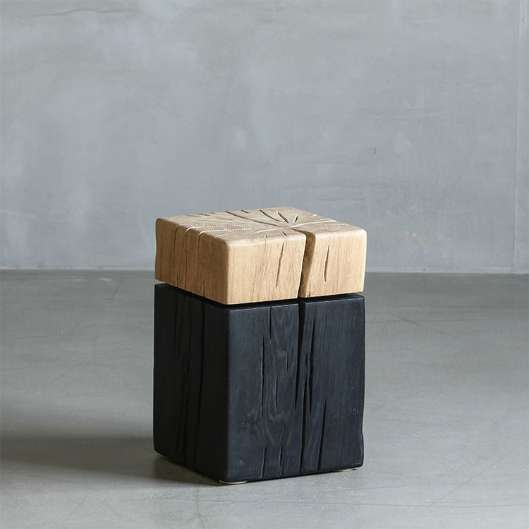 Japanese Square Wood Coffee Table