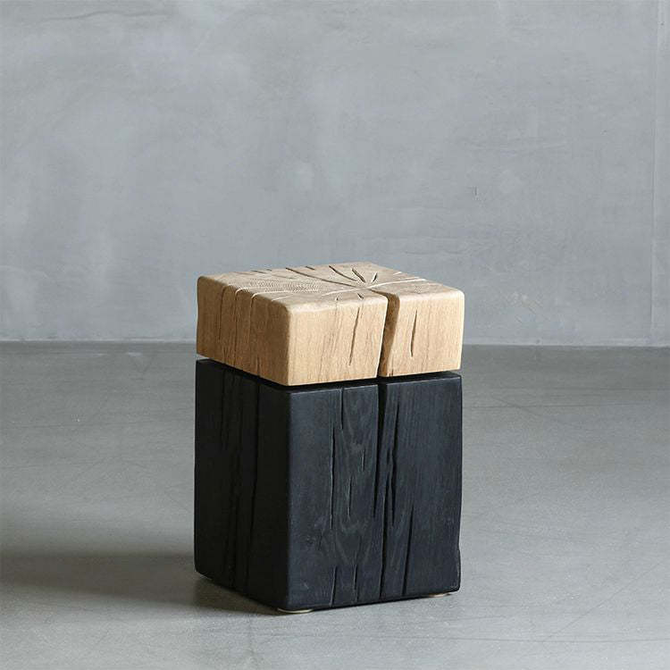 Japanese Square Wood Coffee Table