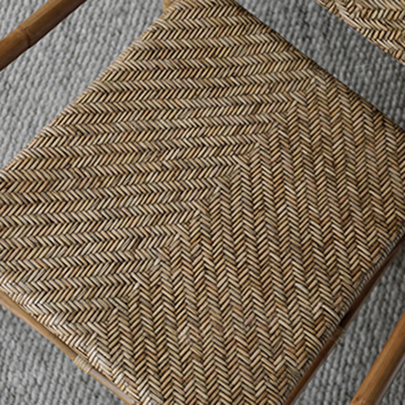 Farmhouse Woven Rattan Dining Chair