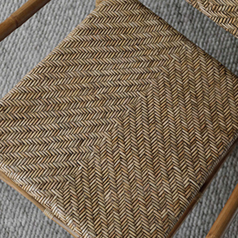 Farmhouse Woven Rattan Dining Chair