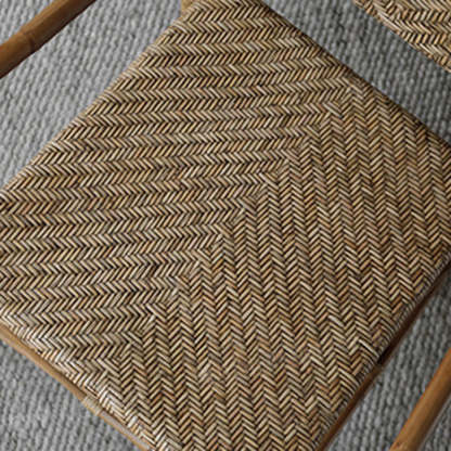 Farmhouse Woven Rattan Dining Chair