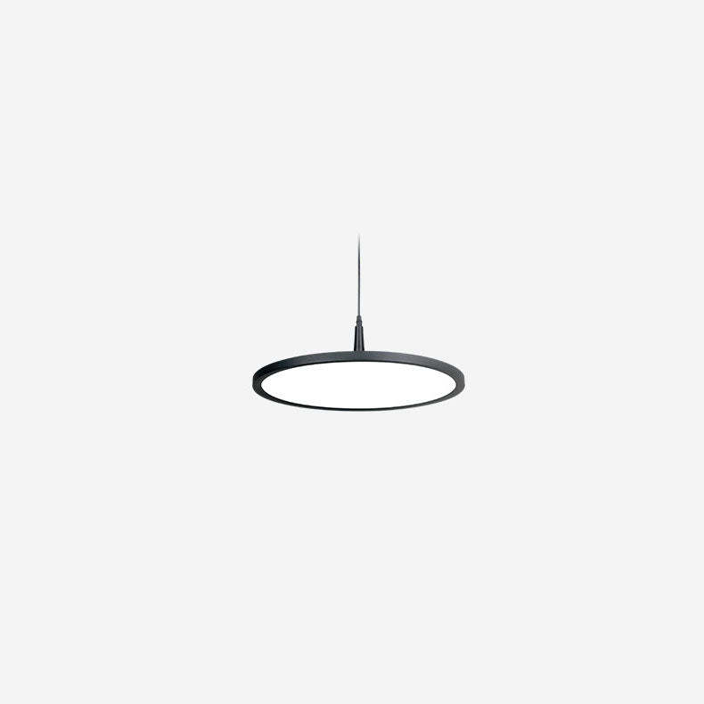 Minimalist Aluminum Round LED Pendant Light