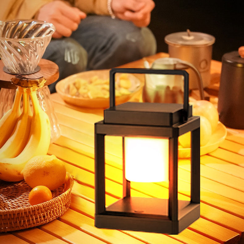 Lighom minimalist camping square black landscape lighting