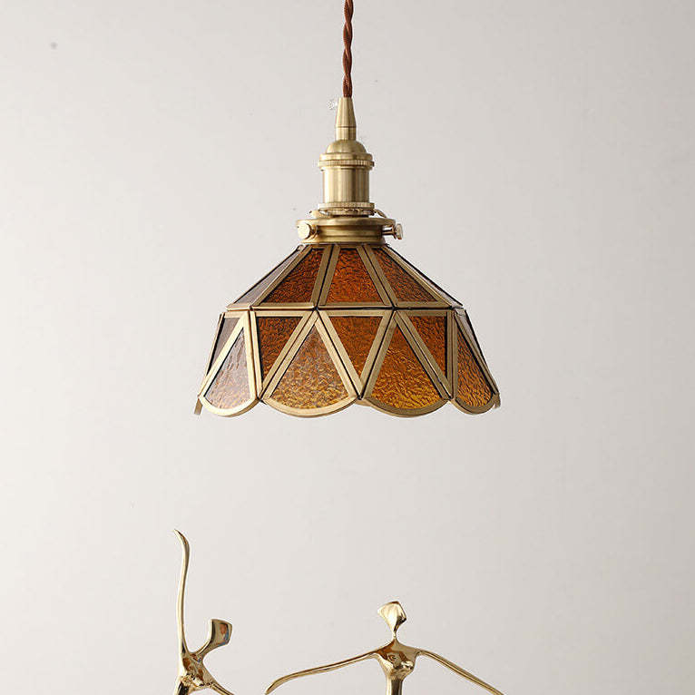 Brass nordic water pattern pendant lighting