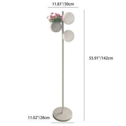 Flowerpot Globe LED Waterproof Floor Lamp