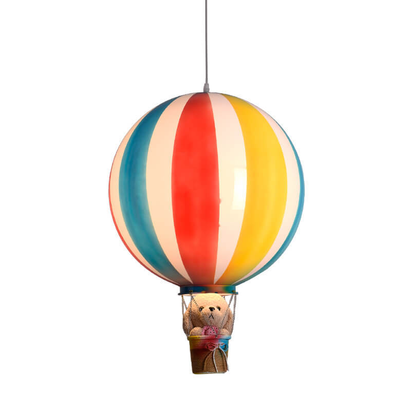Scandinavian Hot Air Balloon Iron Acrylic Pendant Light
