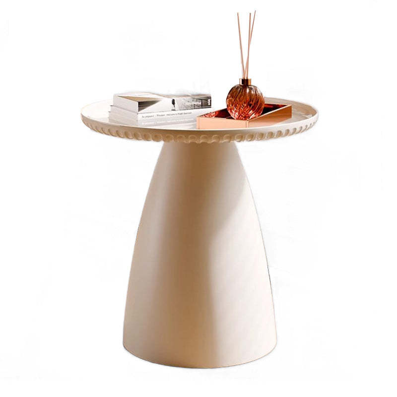 Minimalist Round PET Plastic Side Table