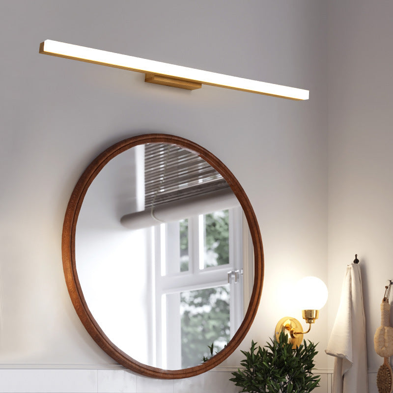 Nordic Minimalist Wooden Vanity LED Sconce