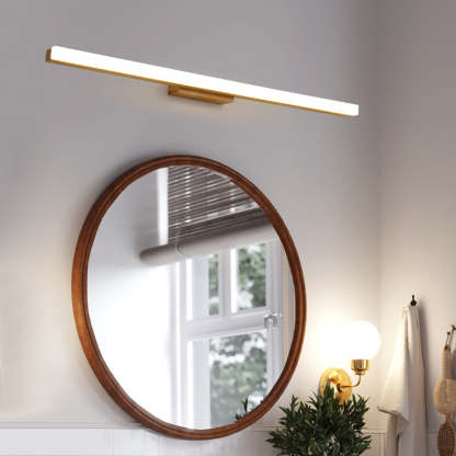Nordic Minimalist Wooden Vanity LED Sconce