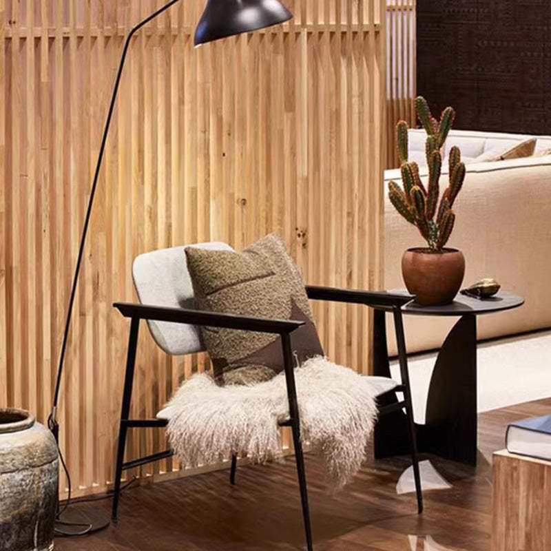 Japanese Round Wood Coffee Table