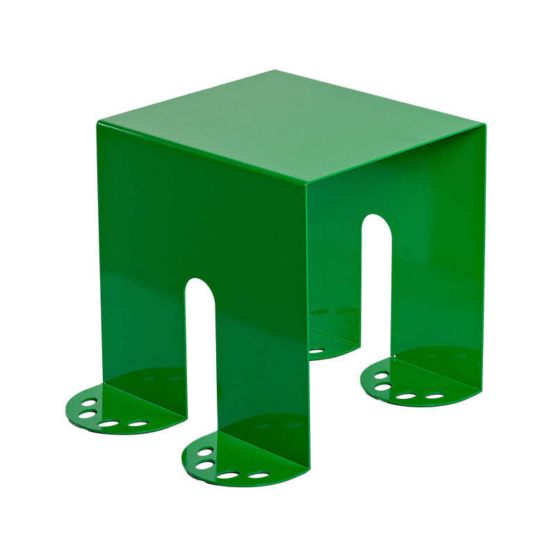 Scandinavian Iron Square End Table