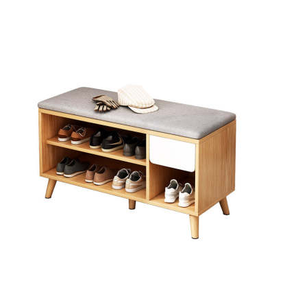 Scandinavian Wood 2-Storage Shoe Rack
