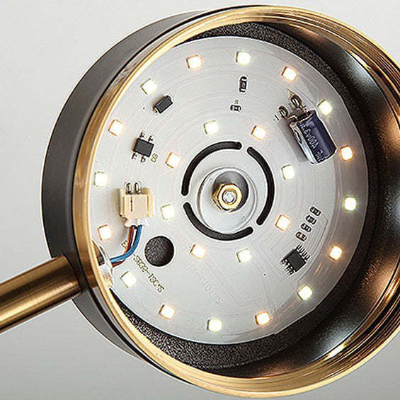 Scandinavian Iron Acrylic Round LED Ceiling Light