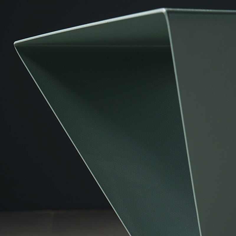 Contemporary Pyramid Steel Coffee Table