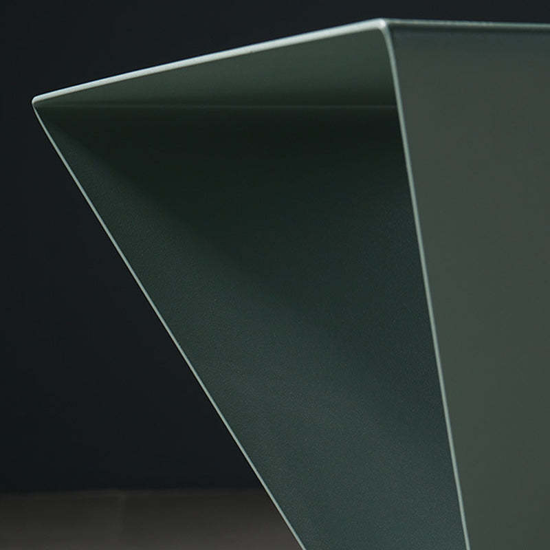Contemporary Pyramid Steel Coffee Table