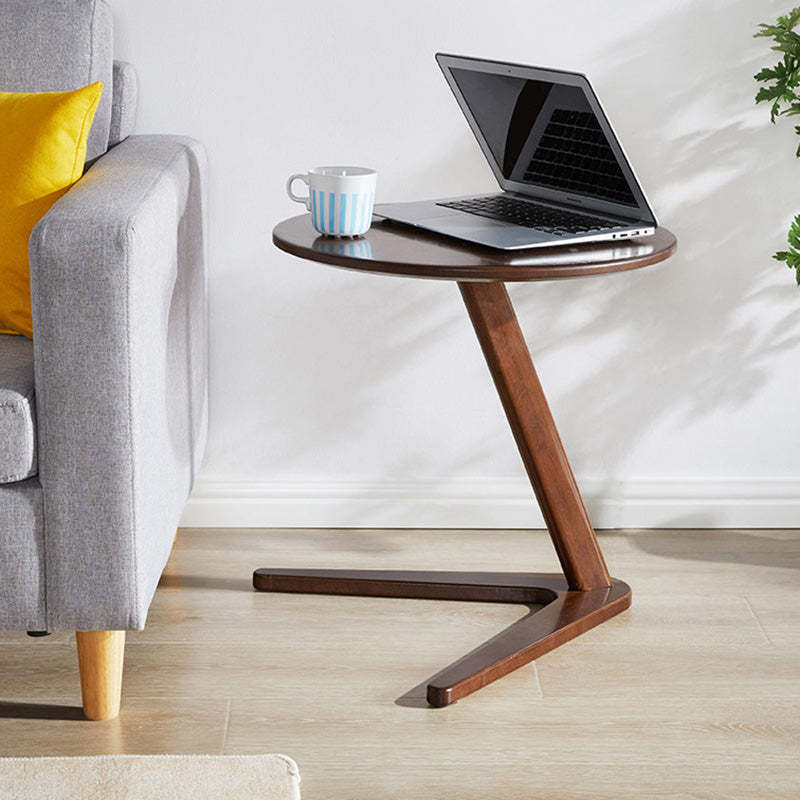 Nordic Triangle Base Wood Coffee Table
