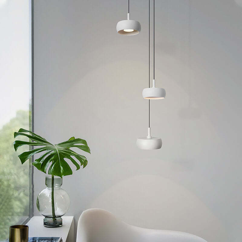 Nordic Dome Aluminum Retractable LED Pendant