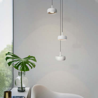 Nordic Dome Aluminum Retractable LED Pendant