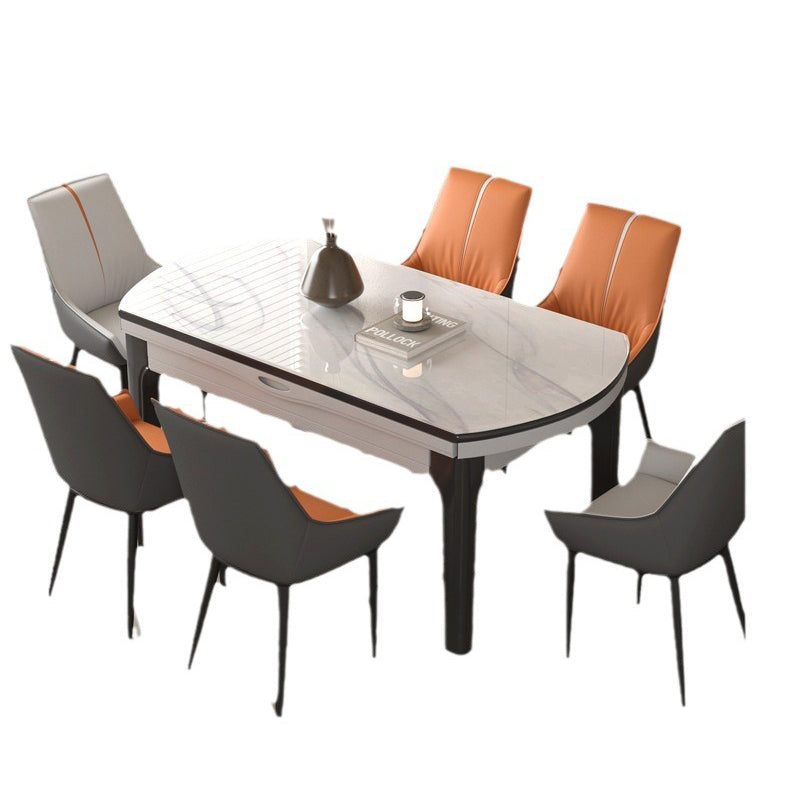 Nordic Leather Upholstered Dining Chair