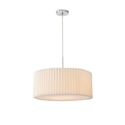 Nordic Minimalist Pleated Fabric Drum Cone Pendant Light