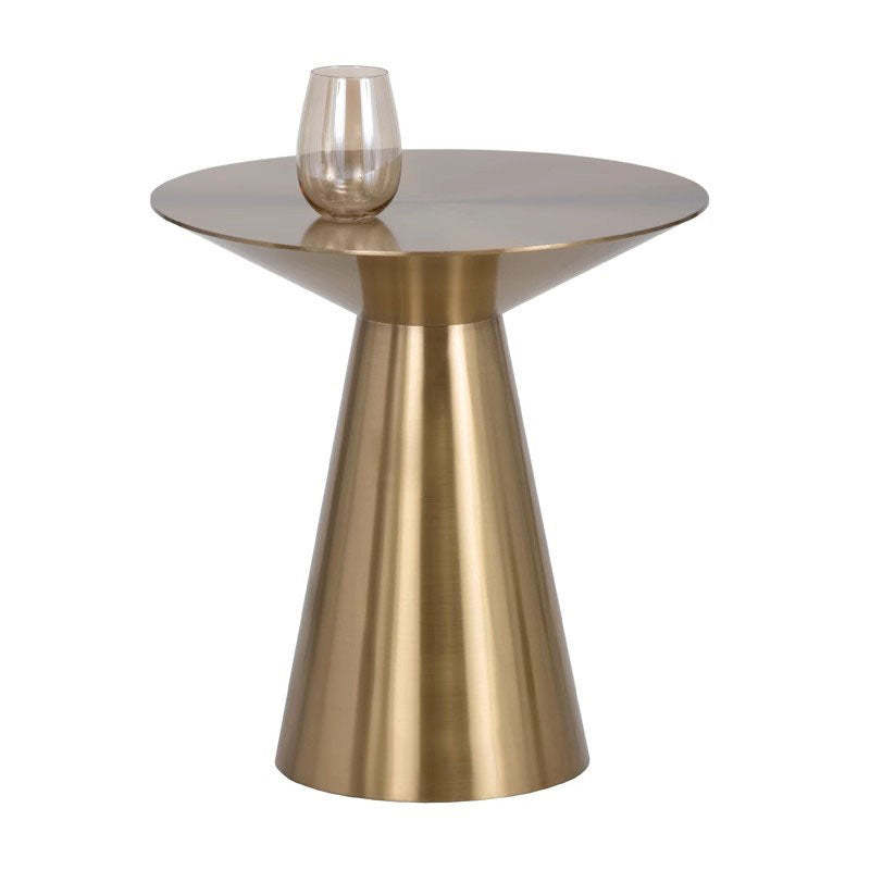 Contemporary Brushed Steel Coffee Table