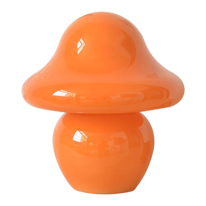 Modern Decorative Mushroom Striped Glass Lamp