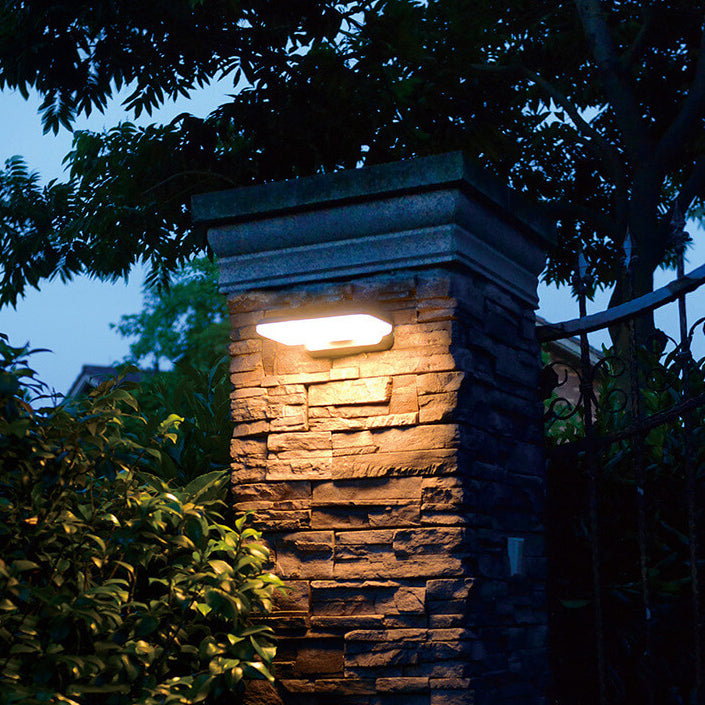 Modern Solar Infrared Sensor LED Outdoor Wall Sconce