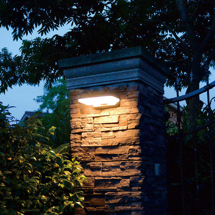 Modern Solar Infrared Sensor LED Outdoor Wall Sconce