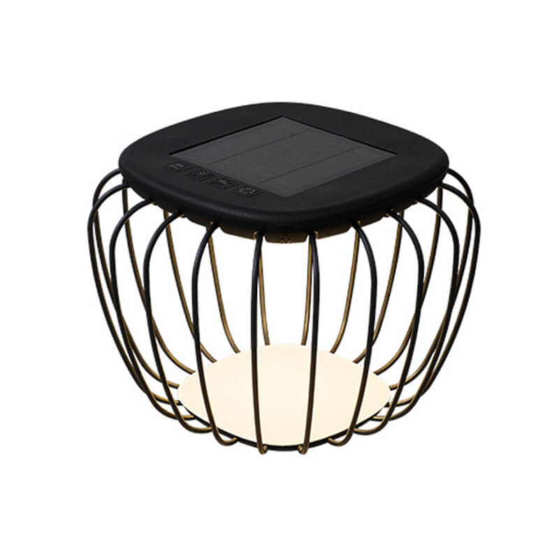 Solar Minimalist Cage LED Outdoor Landscape Light