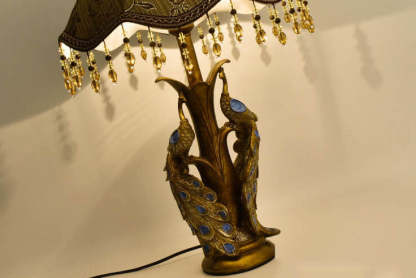 Modern Luxury Retro Tassel Resin Lamp