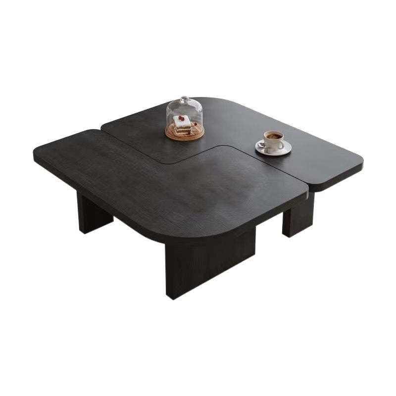 Japanese Rectangular Pine End Table