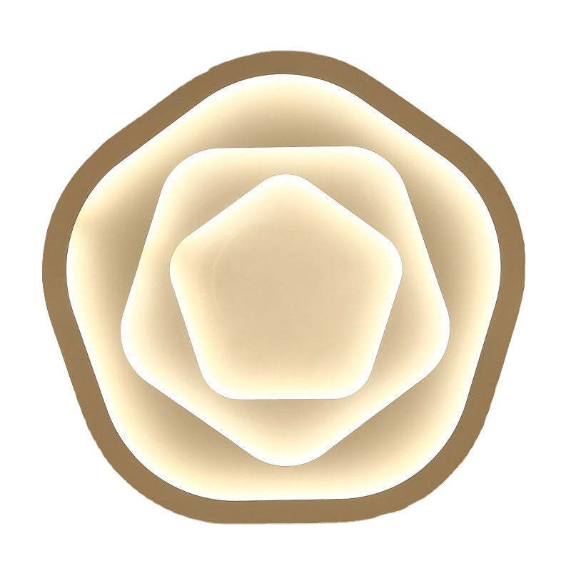 Modern Romantic Rose LED Flush Mount Light