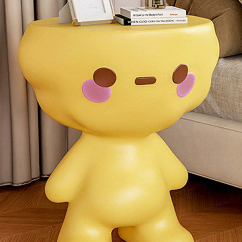 Modern Art Deco Kids Cartoon Resin End Table