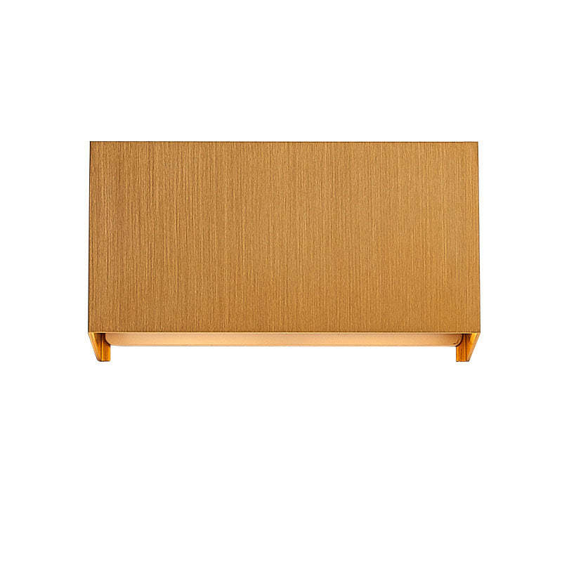Nordic Aluminum Square Beam Reading Wall Sconce