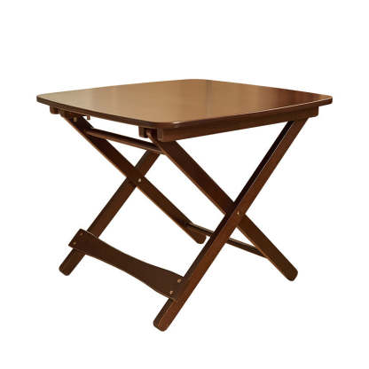 Vintage Solid Wood Foldable End Table