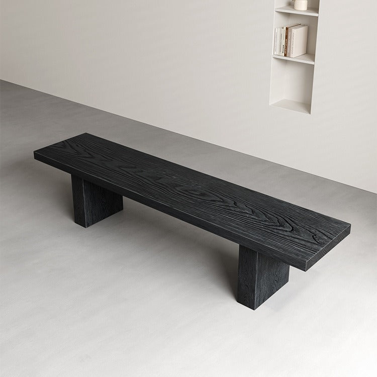 Minimalist Solid Wood Bench