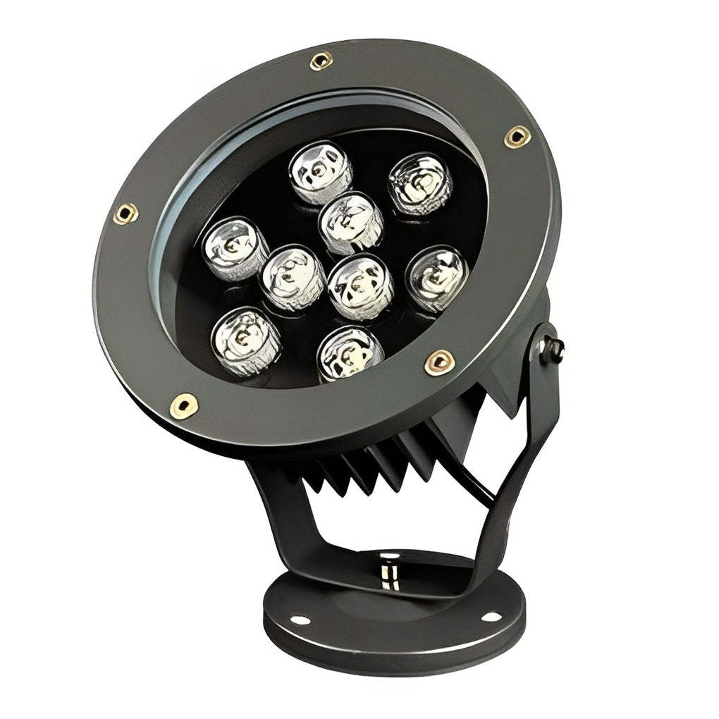 Round Modern LED Outdoor Tree Spotlight