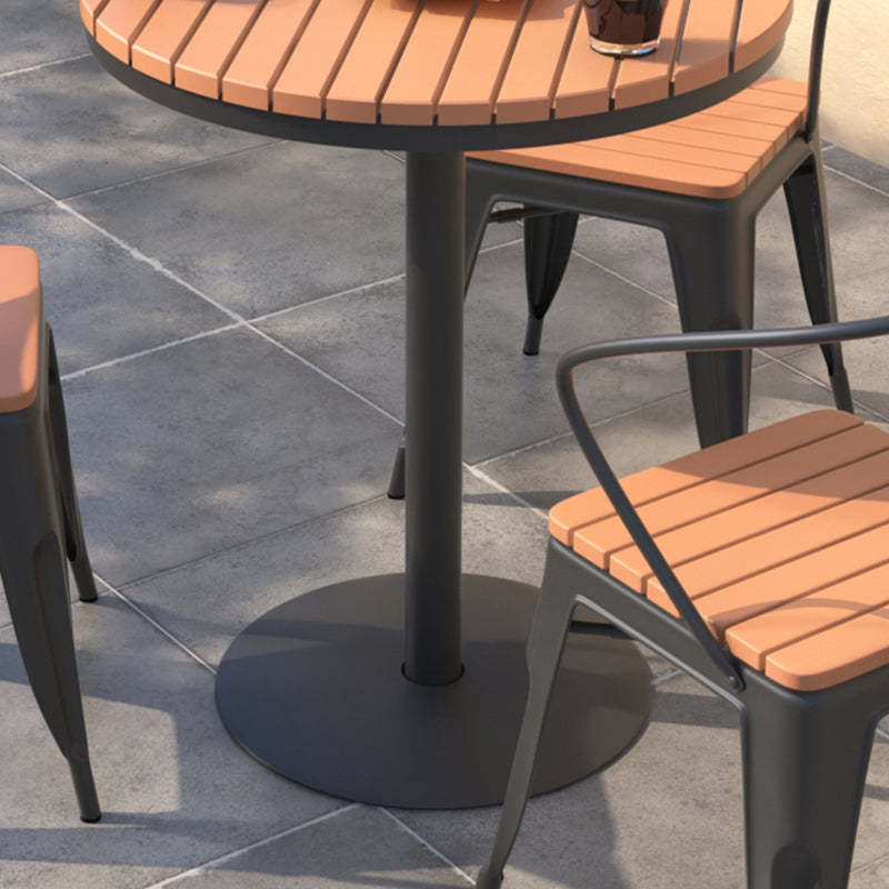 Nordic Plastic Square Outdoor Dining Chair