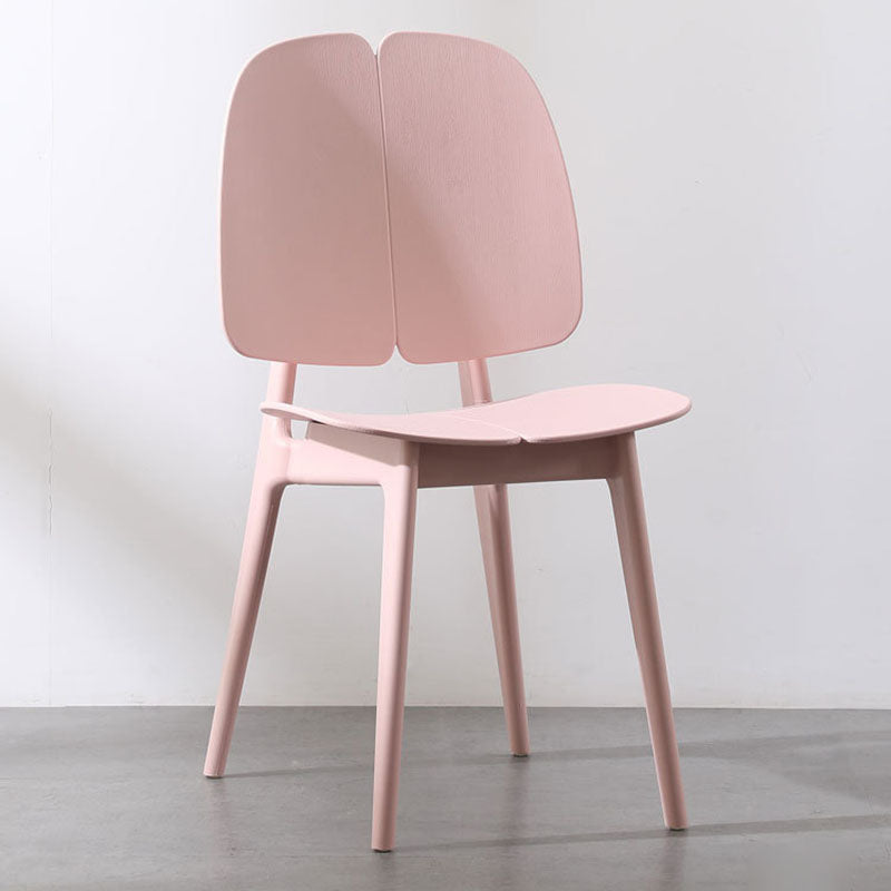 Scandinavian Plastic Steel Dining Chair