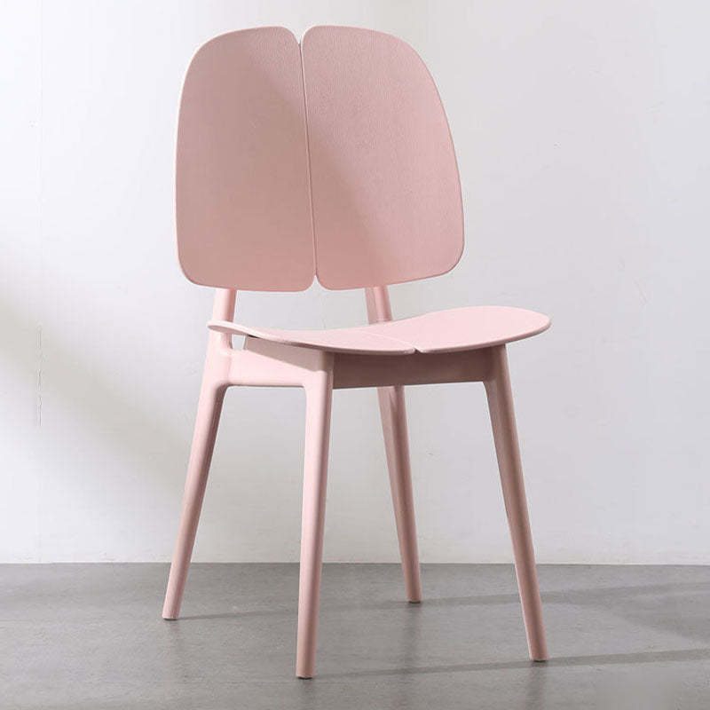 Scandinavian Plastic Steel Dining Chair