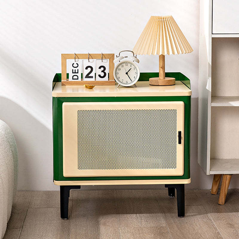 Nordic Square Metal 2-Tier Side Table