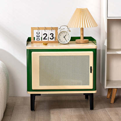Nordic Square Metal 2-Tier Side Table