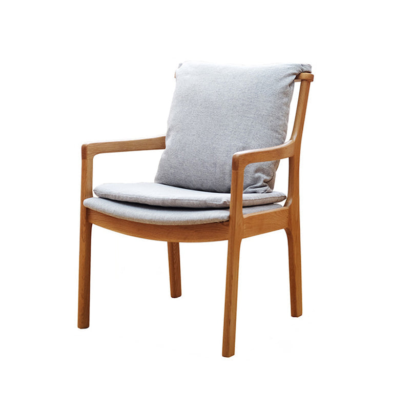 Vintage Solid Wood Dining Armchair
