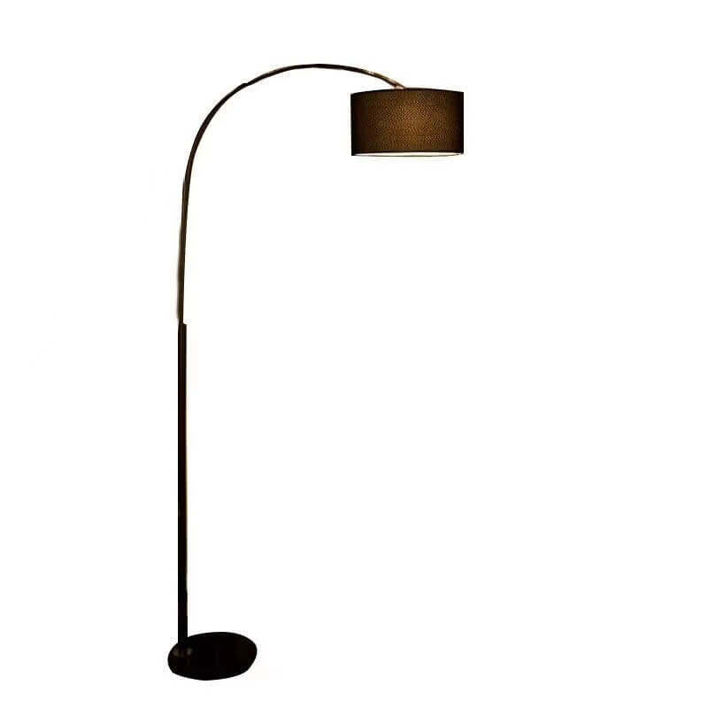 Nordic Fabric Column Fishing Rod Floor Lamp