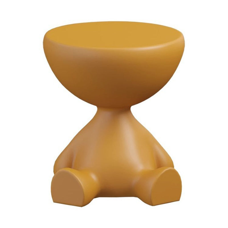 Scandinavian Cartoon Bear Base End Table