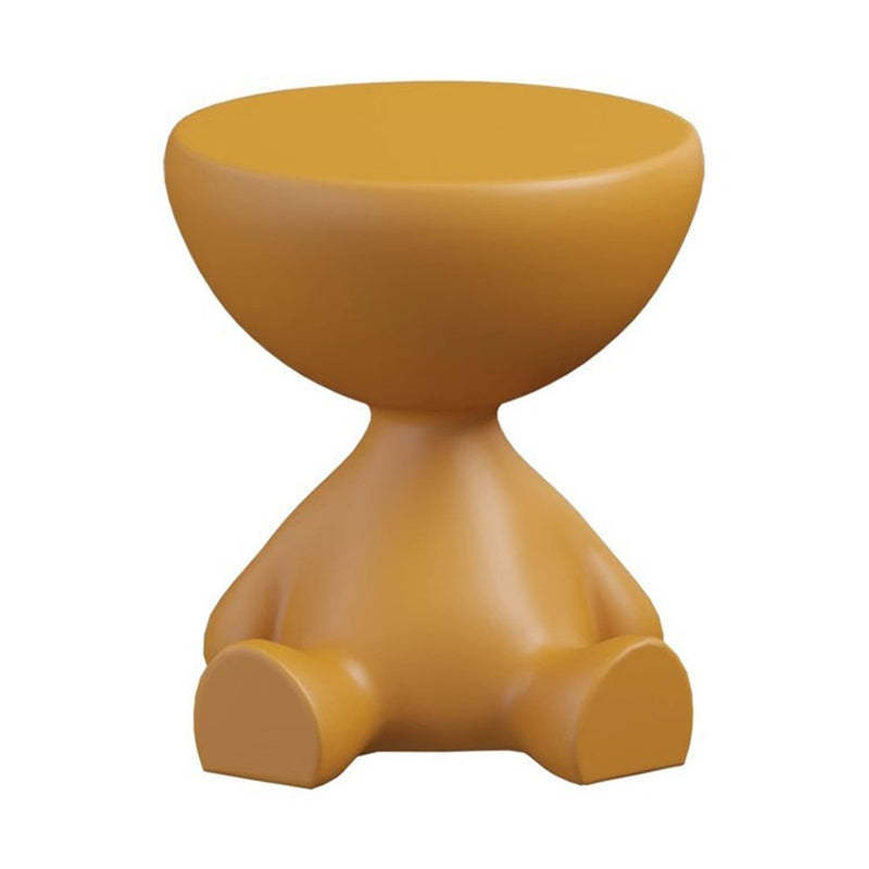 Scandinavian Cartoon Bear Base End Table