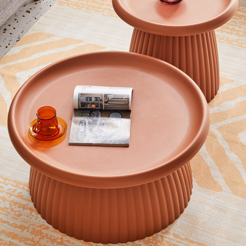Contemporary Cone Lace Plastic Coffee Table