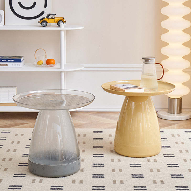 Scandinavian PET Geometric Circle Coffee Table