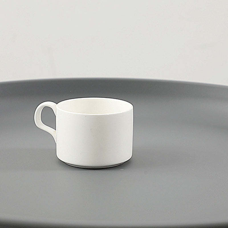 Scandinavian Round Plastic End Table